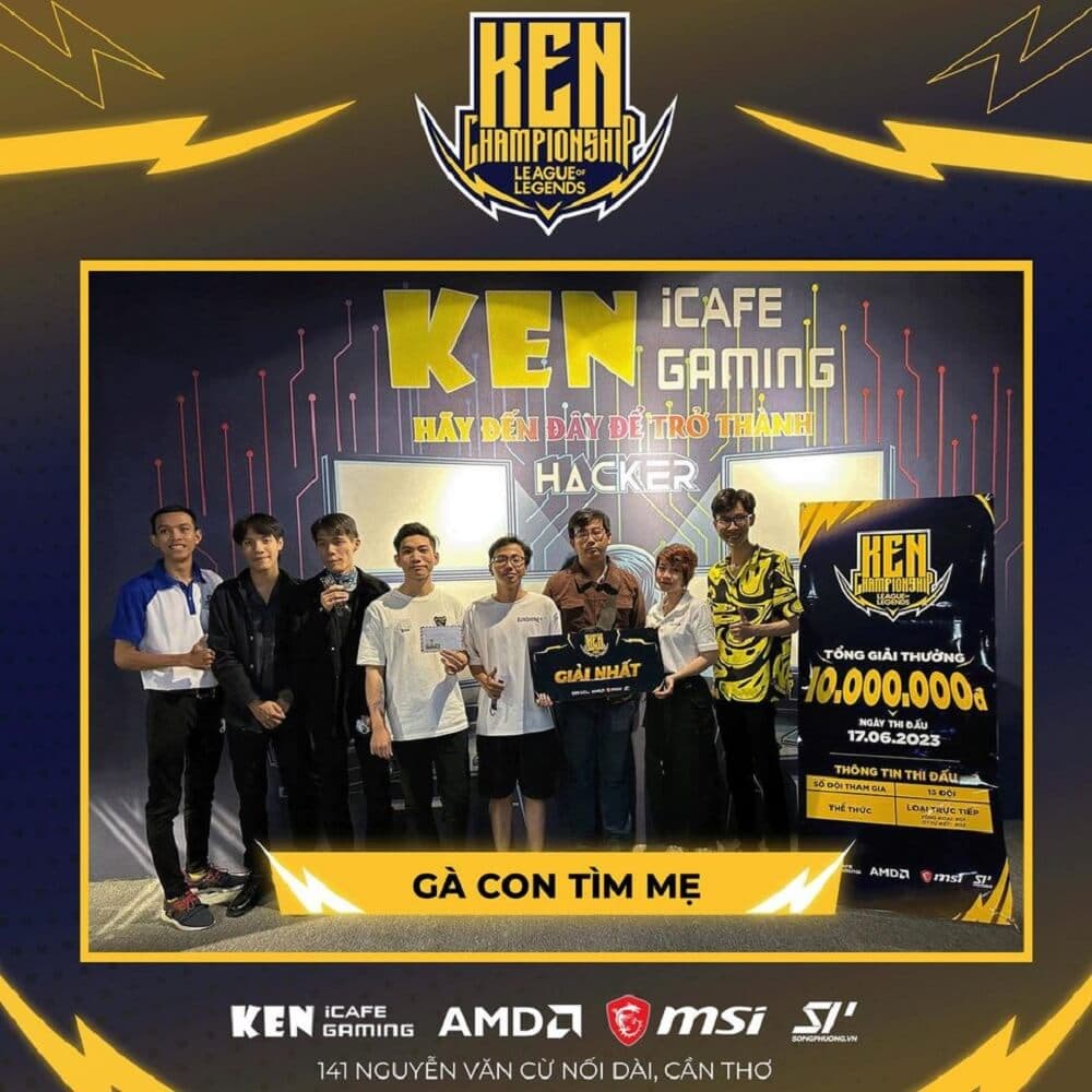 Giải đấu Liên Minh Huyền Thoại Tại Ken iCafe Gaming Cần Thơ