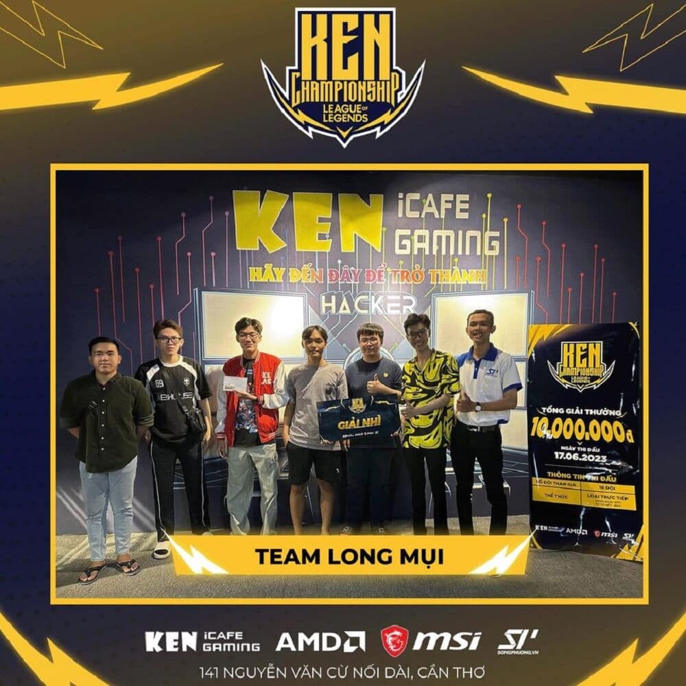 Giải đấu Liên Minh Huyền Thoại Tại Ken iCafe Gaming Cần Thơ
