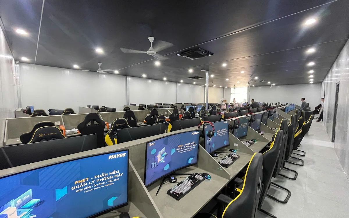 Lắp Đặt Hệ Thống Mạng Phòng Game