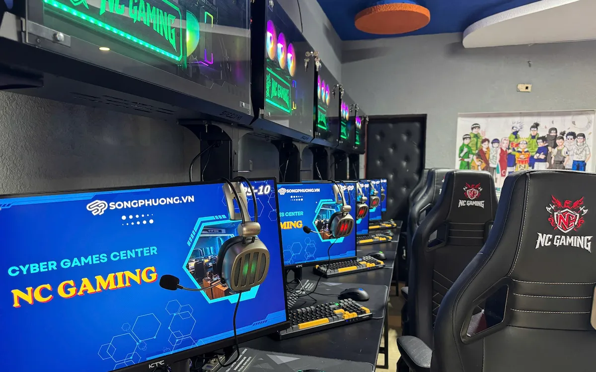 Lắp Đặt Phòng Game NC Gaming Đà Lạt